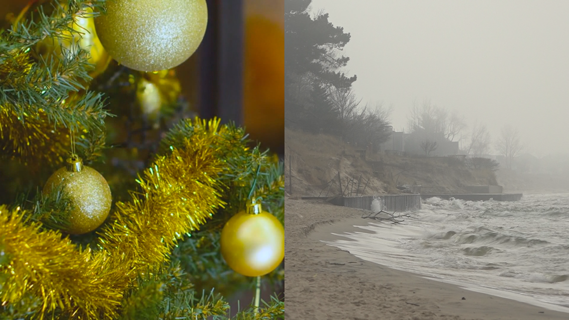 Can retired Christmas trees be used to prevent lakeshore erosion? - WZZM13.com