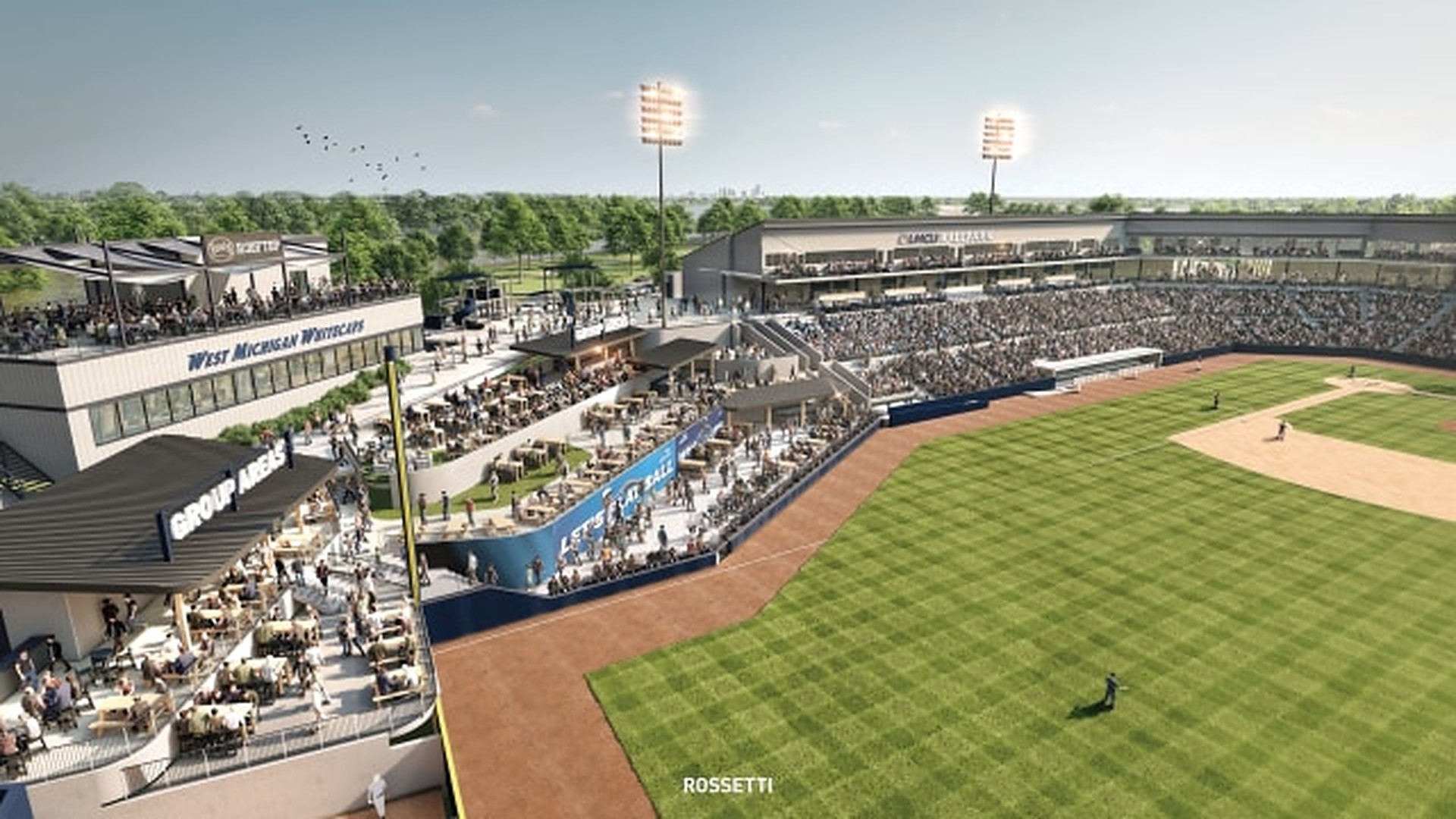 The Whitecaps are embarking upon a multi-phase modernization project at LMCU Ballpark that will add many amenities.