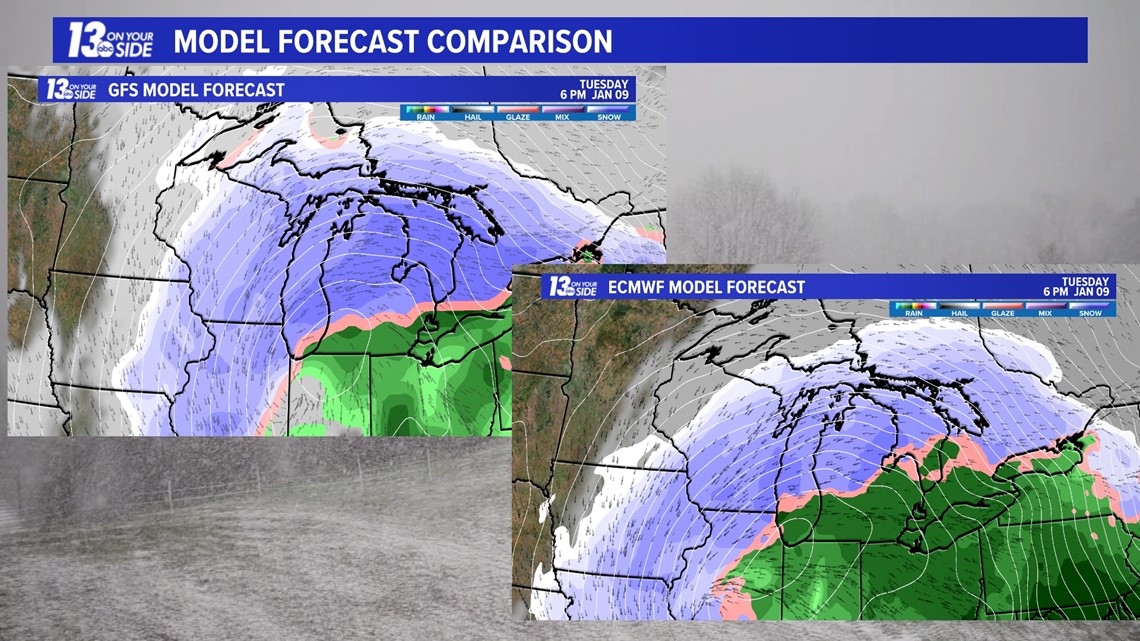 Potential Winter Storm For West Michigan | Wzzm13.com