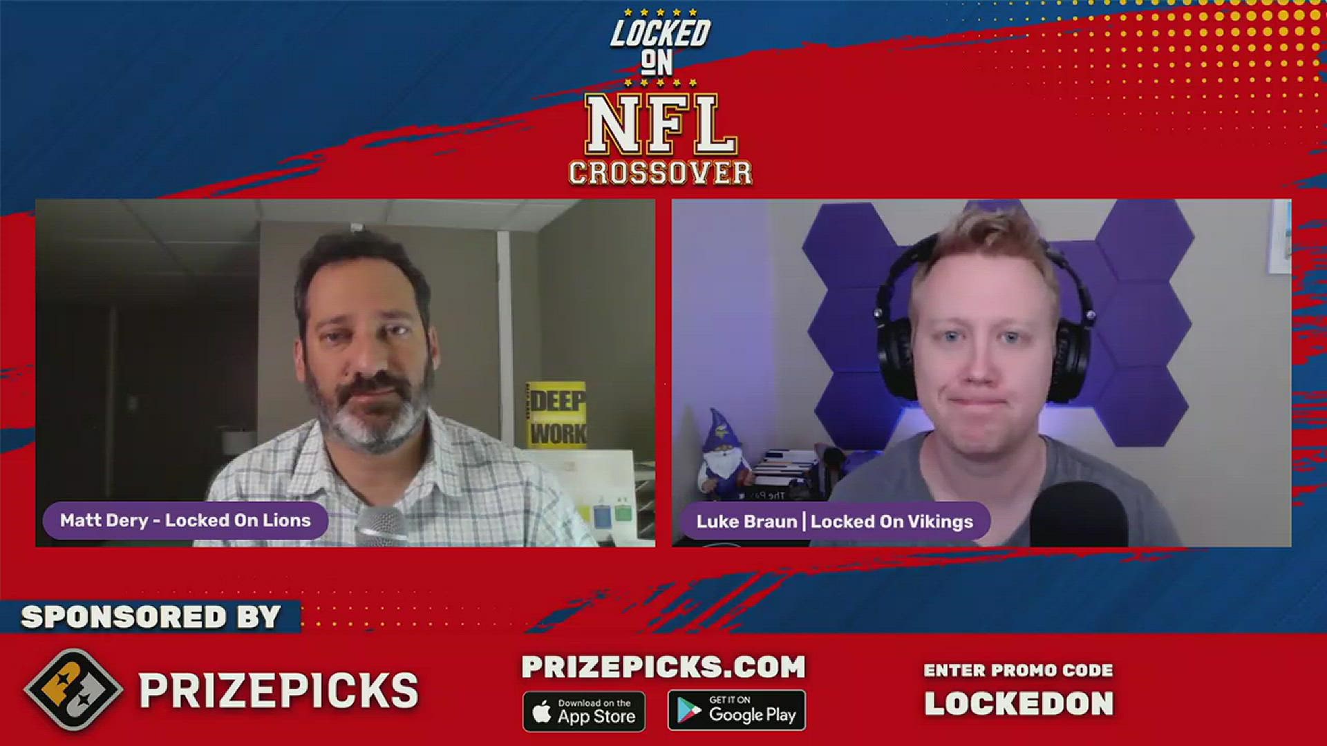 Matt Dery and Luke Braun preview this week's showdown for 1st place in the NFC North. What are the key matchups for Sunday and what should we expect from both teams?
