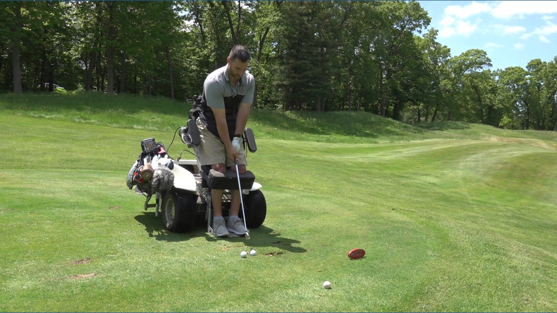 Michigan adaptive golf champion helping other athletes get back in the game
