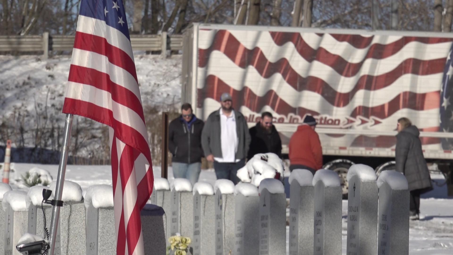 The annual effort will take place on Saturday at locations across the country, including the cemetery outside the Michigan Veteran Homes in Grand Rapids.