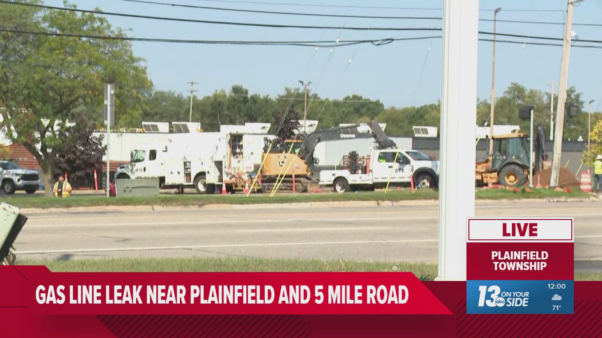 自動車 Smokespew Order page FM-A Gas leak sealed on Plainfield Ave., road reopened | wzzm13.com