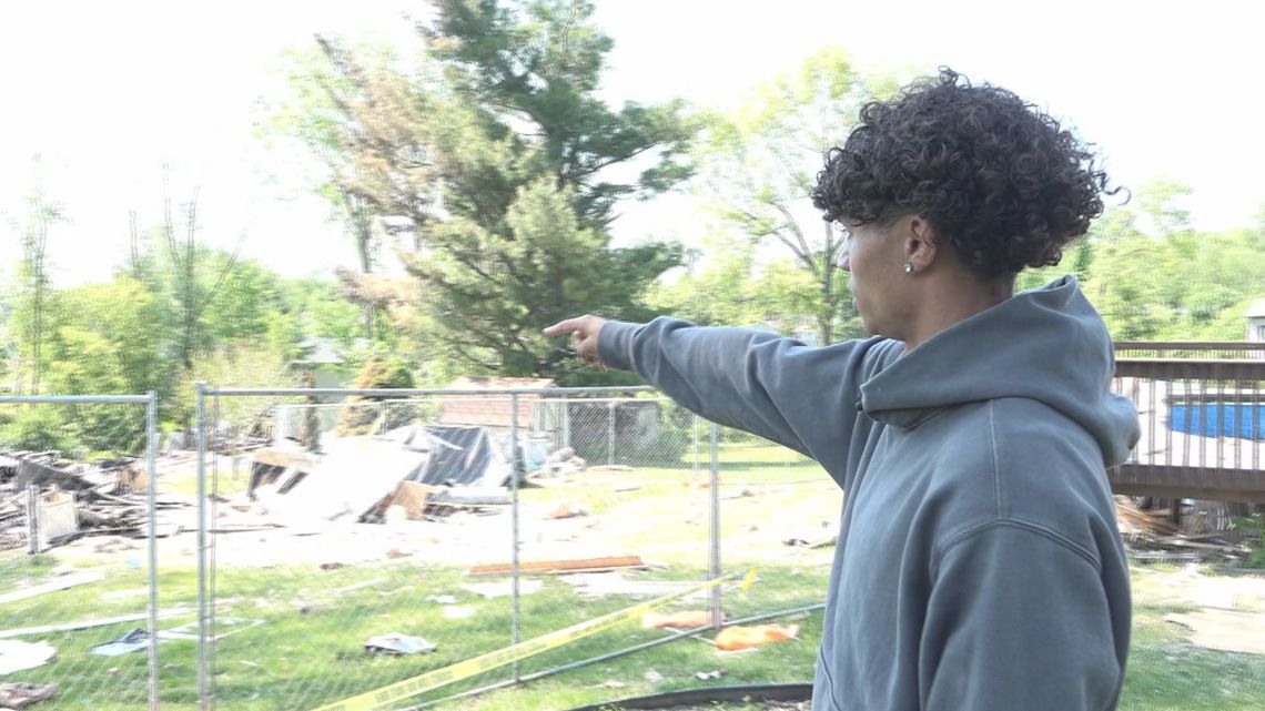 Teen rescues woman from house explosion in Plainfield Township