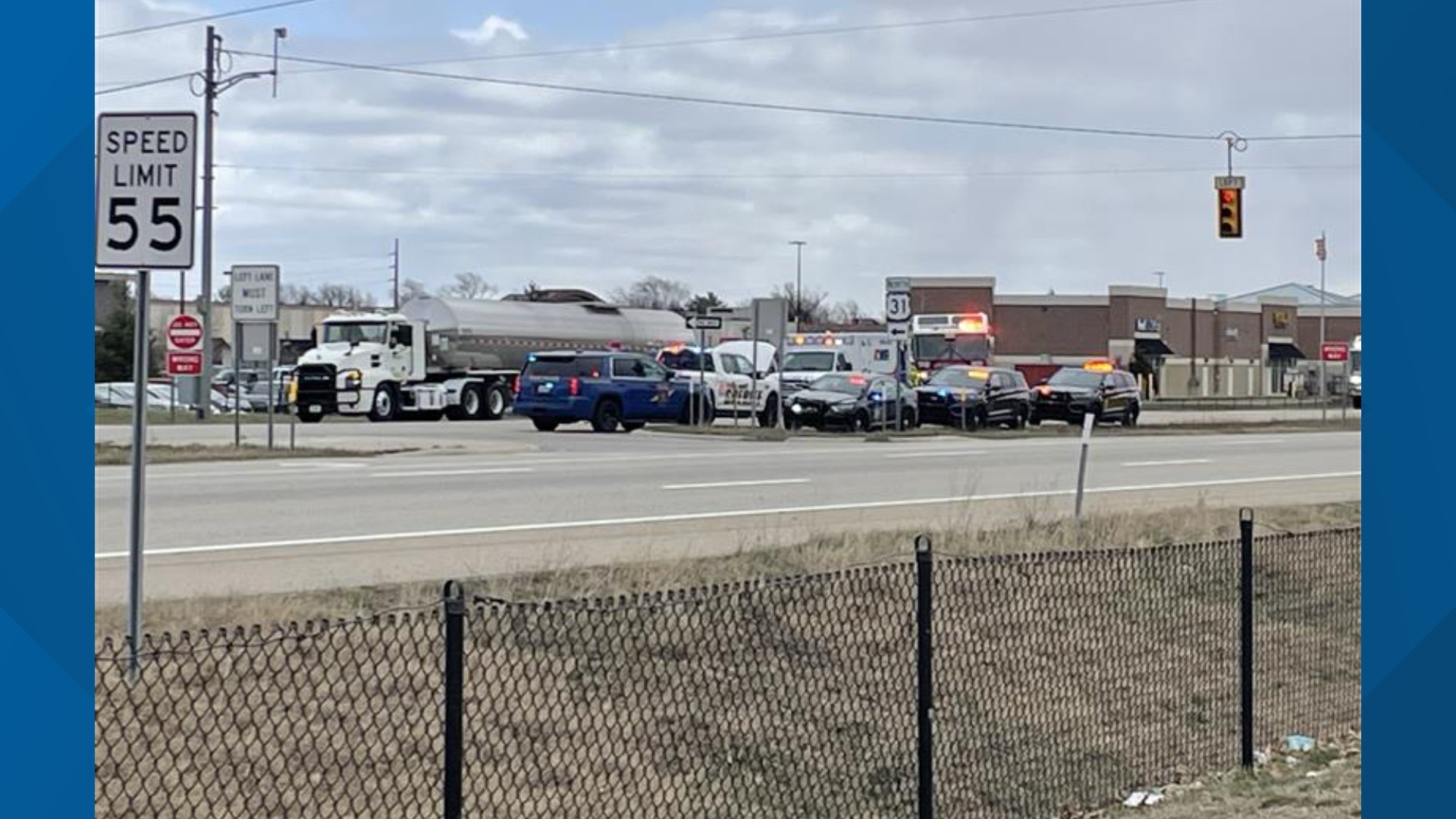 Crash on US 31 involving U-Haul, semi | wzzm13.com