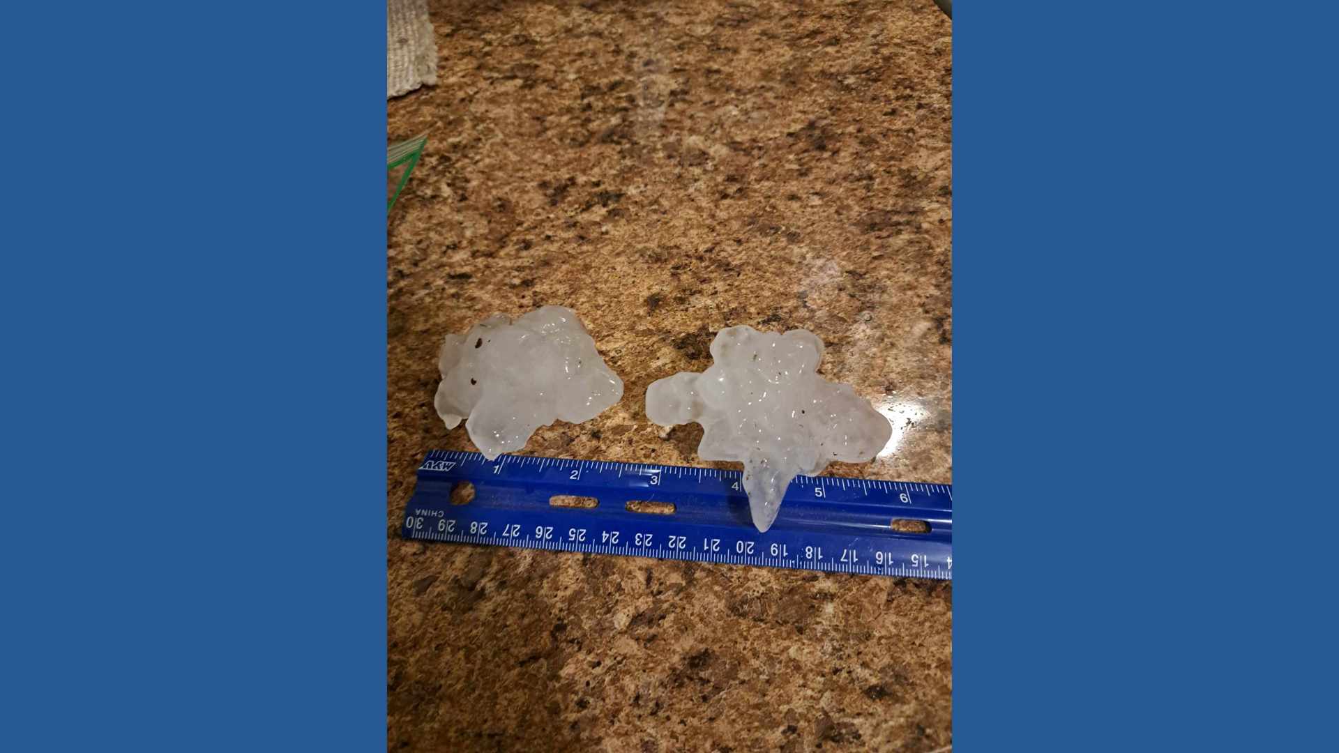 Tuesday's storms bring large hail to West Michigan | wzzm13.com