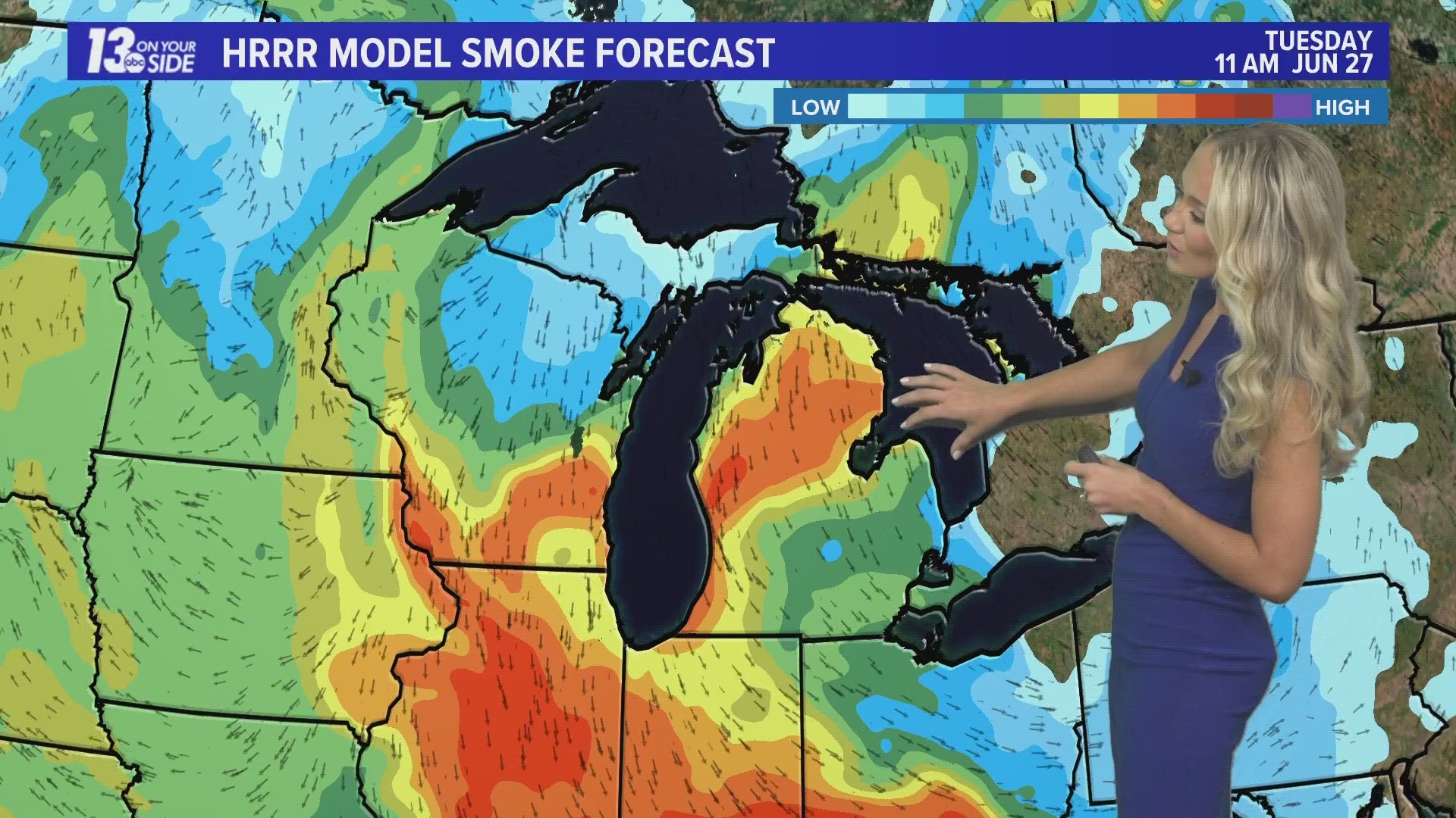 Experts are saying the air quality in West Michigan is the worst we've ever seen.